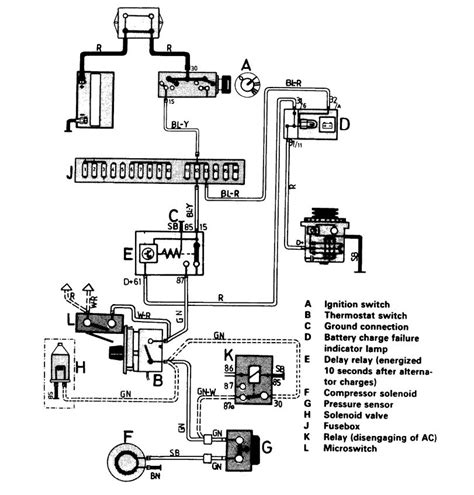 Volvo 244 1986 1987 Wiring Diagrams Hvac Controls