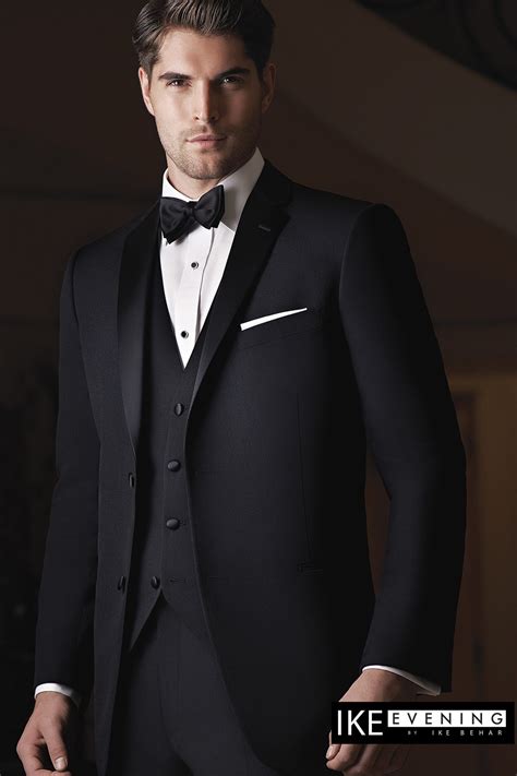 Parker Black Slim Fit Tuxedo Rondinelli Tuxedo