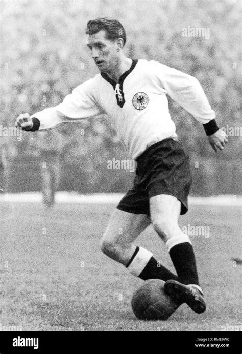 Fritz Walter in the jersey of the German national team Stock Photo - Alamy