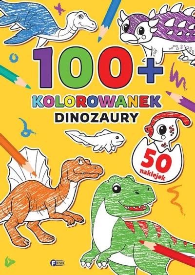 Kolorowanek Dinozaury Praca Zbiorowa