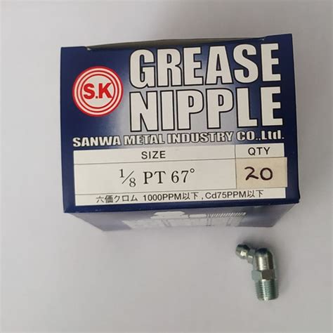 Jual Grease Nipple Grease Fittings Nepel Gemuk Pt Sk Sanwa