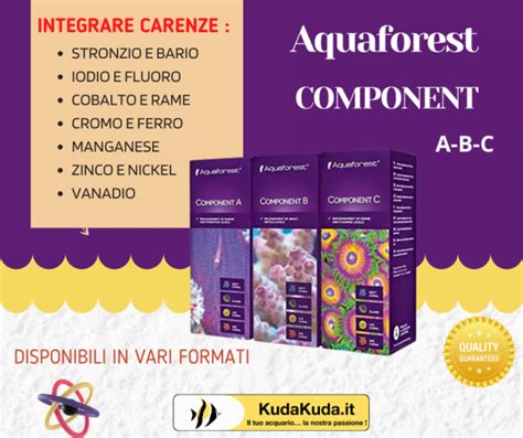 Aquaforest Component C Kudakuda It I Tuoi Acquari La Nostra Passione