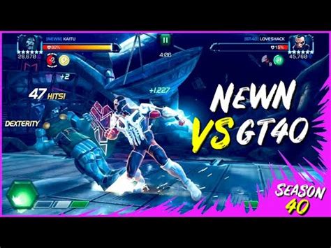 TOP 2 Vs TOP 1 DOWN TO THE WIRE NewN VS GT40 Alliance War S40