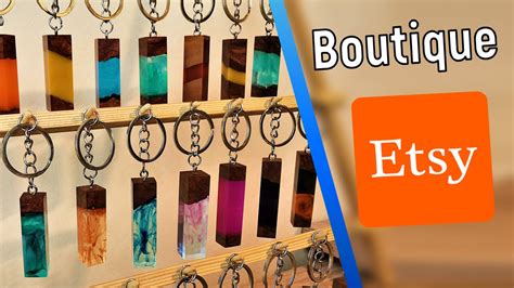 Fabrication D Un Pr Sentoir Pour Mes Porte Cl S Boutique Etsy Youtube