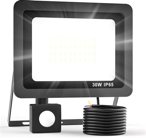 Realky 30W Fari Led Da Esterno Con Sensore Di Movimento IP65