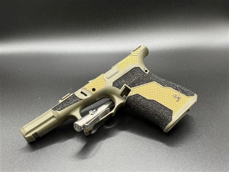 RTS Glock 19 Gen 5 Stripped Frame Hybrid Alpha Cerakote Sonoran