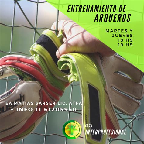 Entrenamiento De Arqueros Club Interprofesional