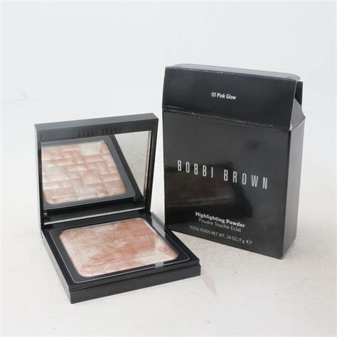 Bobbi Brown Highlighting Powder 01 Pink Glow 0 28oz 8g New With Box