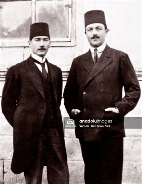 Mustafa Kemal Atat Rk Rauf Orbay Anadolu Images