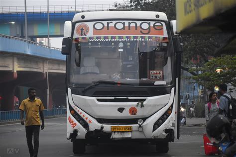 Orange Travels Ott 2003 Py 01 Ct 8548 Chennai Ernakulam Ac Flickr