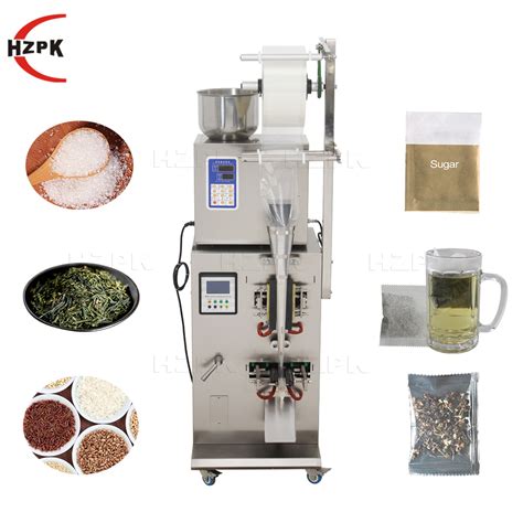 Hzpk Vertical Peanut Nut Snacks Plastic Bag Packaging Machine Spice