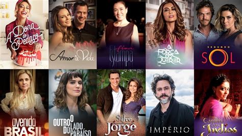 Todas As Novelas Da Globo Das 8 E 9 Youtube