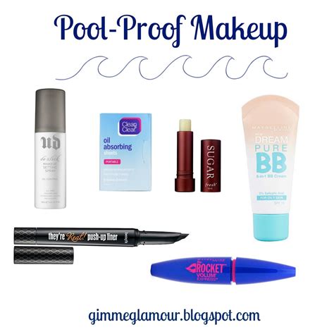 Gimme Glamour Pool Proof Makeup