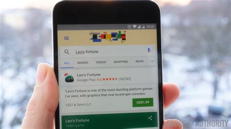 google testing direct app installs  google search results android