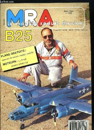 MRA LE MODELE REDUIT D AVION N 639 Plan MRA B25 Mitchell Par