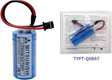 CR17335SE R Q6BAT PLC 1800mAh 3V batería de iones de litio para