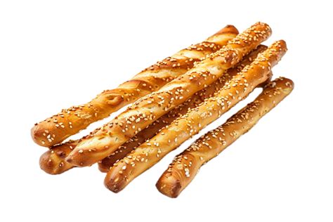 Ai Generated Golden Sesame Seed Breadsticks Png 41043008 Png