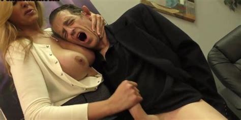 DIVINE BITCHES Femdom Busty MILF Teases Her Male Sub With Empty