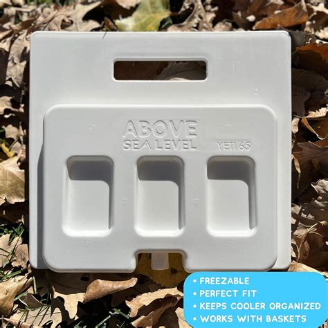 Ice Pack Divider for YETI Tundra Haul, YETI 35, YETI 45, and YETI 65