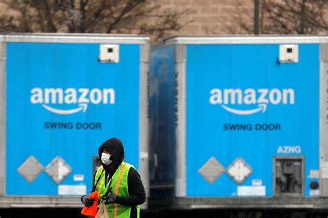 Amazon warehouse workers ‘say they have received NO pay or just 60% of