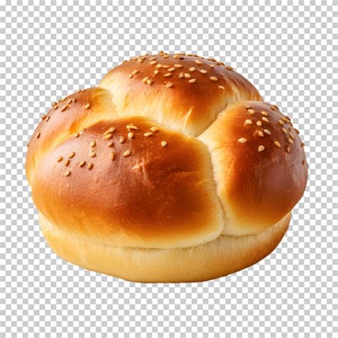 Premium Psd Bun For Hamburger Bread With Sesame Isolated On