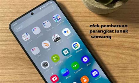efek pembaruan perangkat lunak samsung dampaknya  performa