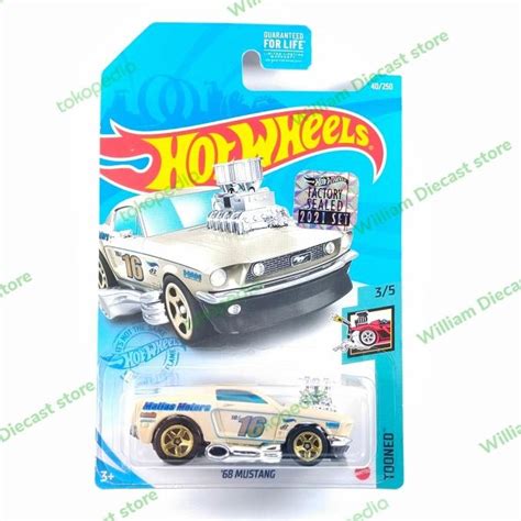 Hot Wheels Mustang Tooned Factory Sealed Shopee Malaysia