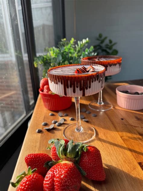 Chocolate Covered Strawberry Cocktail Choosing Balance