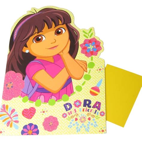 Dora And Friends Birthday Greetings Card - Walmart.com