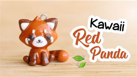 Kawaii Red Panda│polymer Clay Tutorial Youtube