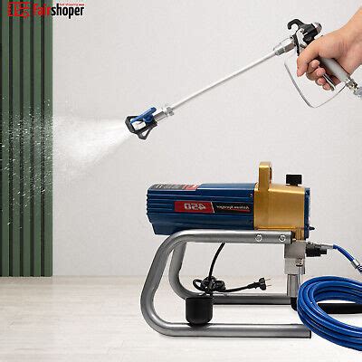 3000PSI Commercial Airless Paint Sprayer Electric Interior Wall Air