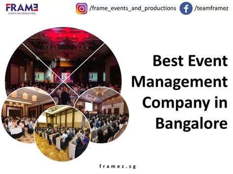 Ppt Best Event Management Company In Bangalore Powerpoint