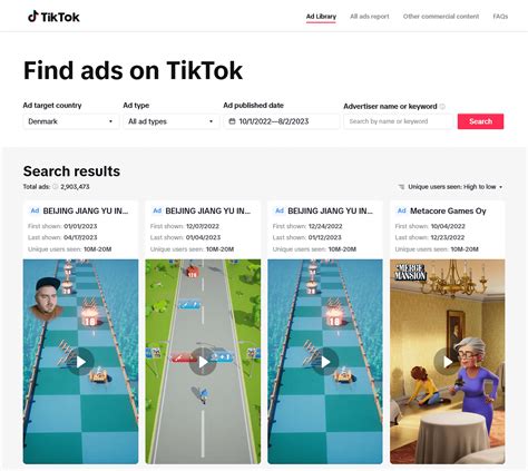 TikTok's Commercial Content: A Guide to Their Latest Ad Library