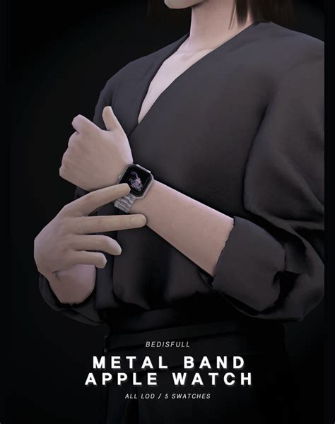 BED TS4 M Metal Band Apple Watch BED MUSAE On Patreon Apple