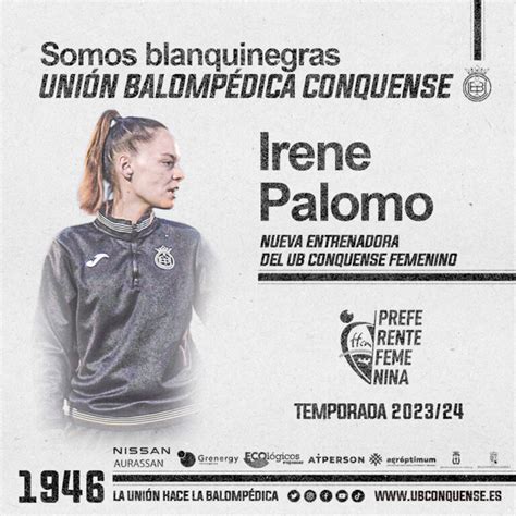 La Uni N Balomp Dica Conquense Comunica Que Irene Palomo Ser La Nueva