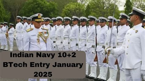 Indian Navy 102 Btech Entry January 2025 Apply For 40 Cadet Posts