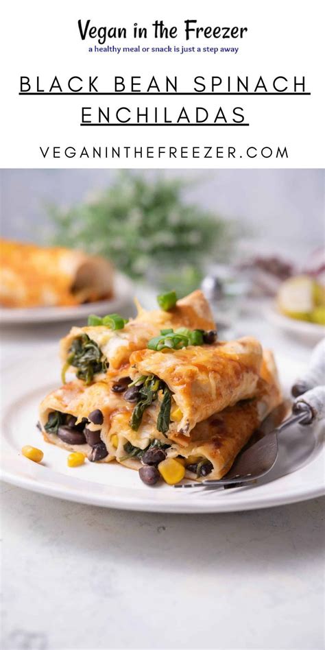 Black Bean Spinach Enchiladas In 2024