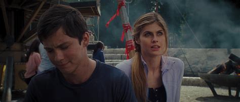 Alexandra Daddario And Logan Lerman Sea Of Monsters