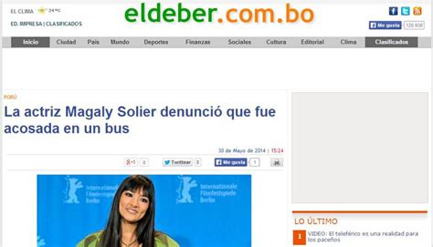 Magaly Solier Denuncia De Acoso Sexual Concita Atención De Prensa