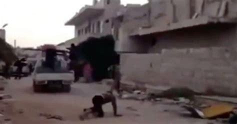 WATCH Epic Fail As ISIS Fighter Falls Off Artillery Gun Shouting