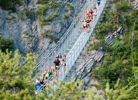 Trail Des Passerelles Du Monteynard Auvergne Rh Ne Alpes Tourisme