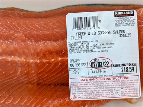 How can the sell by date be one week after the pack date? : Costco