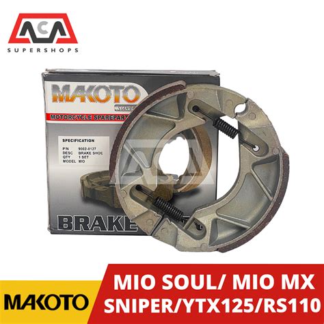 Makoto Brake Shoe Rear Mio Lazada Ph