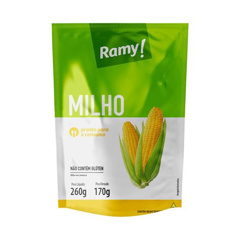 MILHO VERDE RAMY 170G SC Playvender Distribuidora RJ