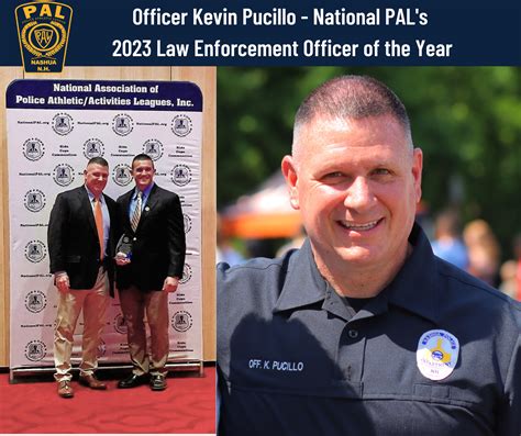 National Pals Law Enforcement Officer Of The Year Award Officer