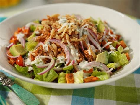 Bbq Chicken Ranch Salad Recipe Katie Lee Biegel Food Network