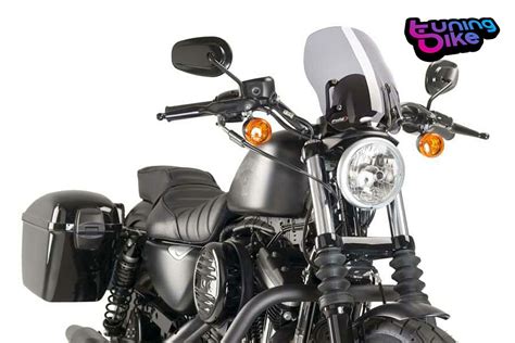 PUIG PARE BRISE NAKED N G TOURING POUR HARLEY D SPORTSTER 1200 FORTY