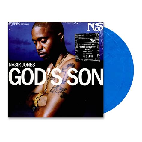 Nas Gods Son Blue And White Swirl Vinyl Edition Vinyl 2lp 2002