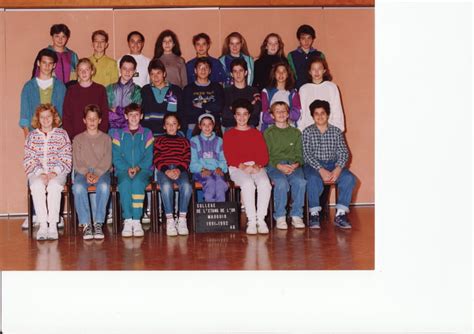 Photo De Classe Img De Coll Ge L Etang De L Or Copains D Avant