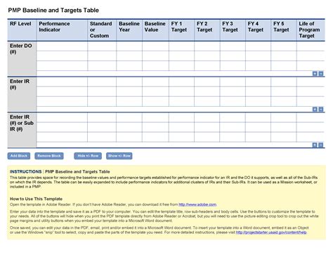 Baseline Report Template Business Design Layout Templates